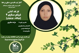 فیلم سازی 2 ( ایده یابی)،نونگاه 12+،نوجوان15+،خانم صابری چهارشنبه ساعت 18،تابستان 1400هرمزگان